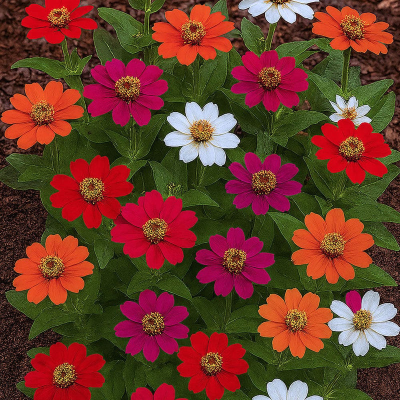 Profusion AAS Mix Zinnia Seeds - Large Packet